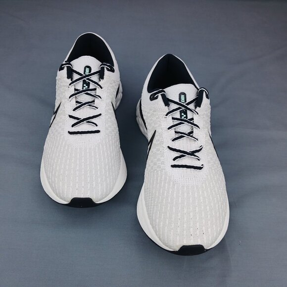 Nike React Infinity Run Flyknit 3 Mens Running DH5392 004 White Green Sizes 7-12 - Picture 3 of 9